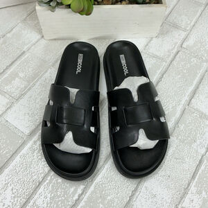 Emcool Men's Black Slide Sandals